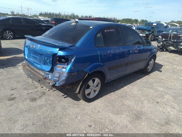 2008 KIA RIO SX VIN: KNADE123386303778