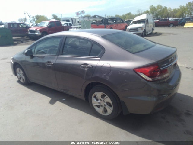 Honda Civic Sedan Lx 2014 19XFB2F59EE029109 Image 3