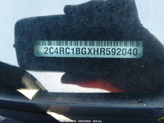 2C4RC1BGXHR592040 Chrysler Pacifica Touring-l