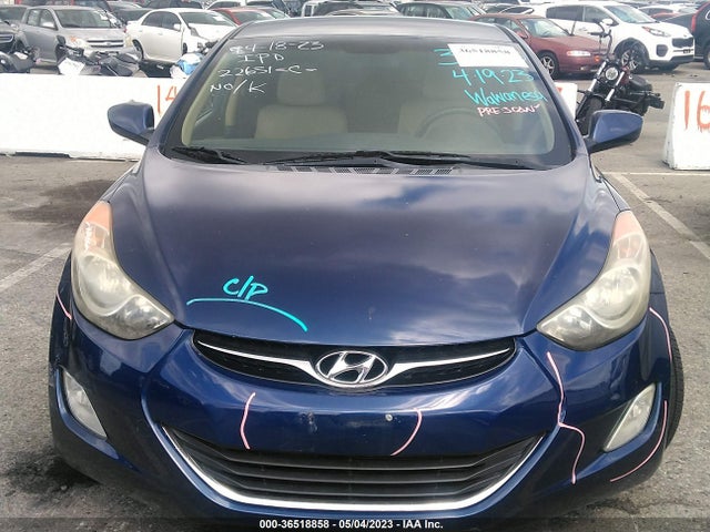 2013 HYUNDAI ELANTRA GLS VIN: KMHDH4AE5DU521110