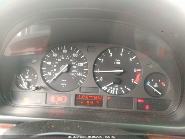 2000 BMW 5 SERIES 528IA VIN: WBADM6347YGU14593