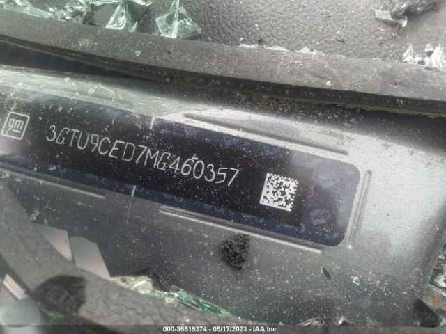 3GTU9CED7MG460357 GMC Sierra 1500 Elevation