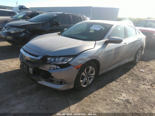Honda Civic Sedan Lx 2018 2HGFC2F54JH595210 Image 2