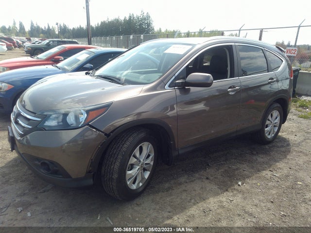 Honda Cr-v Ex-l 2014 2HKRM4H70EH667164 Image 2
