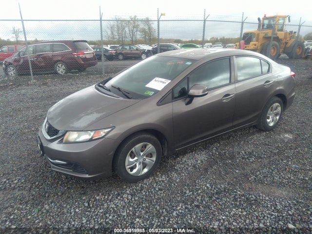 2013 HONDA CIVIC SDN LX VIN: 2HGFB2F56DH544296