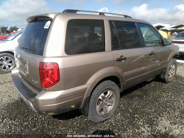 2004 HONDA PILOT EX VIN: 2HKYF18484H597504