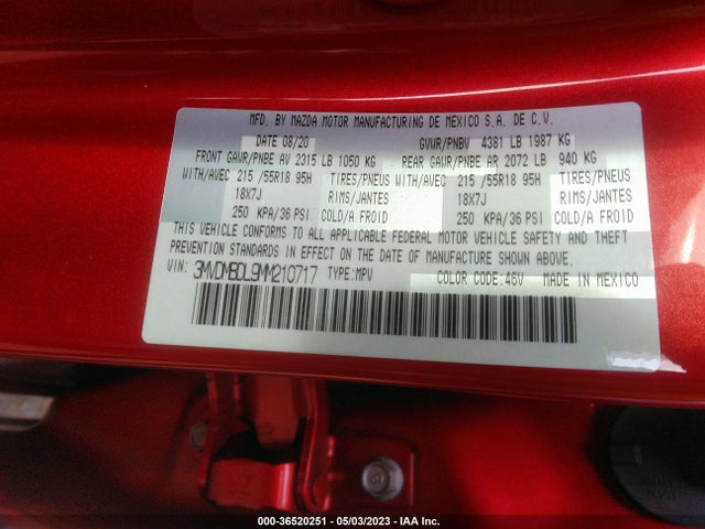 Mazda Cx-30 Premium 2021 3MVDMBDL9MM210717 Image 11