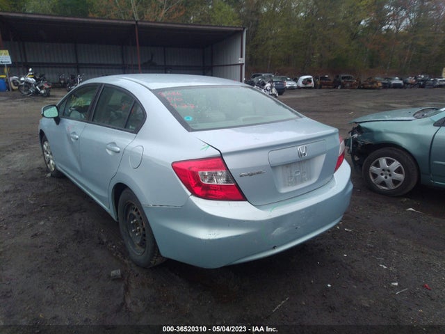 2012 HONDA CIVIC SDN LX VIN: 2HGFB2F53CH533500