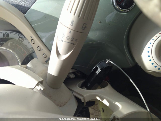 2012 FIAT 500 POP VIN: 3C3CFFAR2CT254428