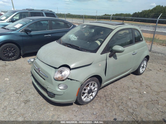 2012 FIAT 500 POP VIN: 3C3CFFAR2CT254428