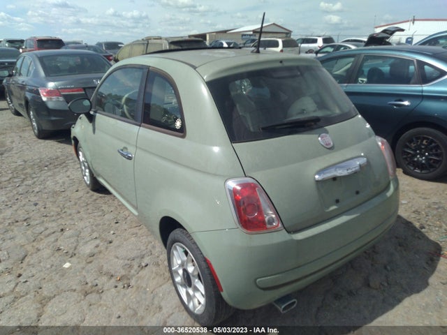 2012 FIAT 500 POP VIN: 3C3CFFAR2CT254428