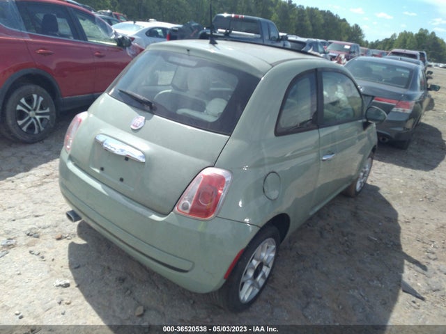 2012 FIAT 500 POP VIN: 3C3CFFAR2CT254428