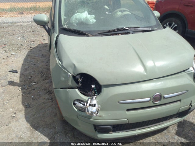 2012 FIAT 500 POP VIN: 3C3CFFAR2CT254428