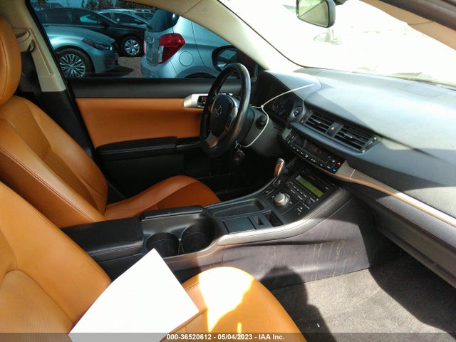 2013 LEXUS CT 200H HYBRID VIN: JTHKD5BH8D2161945