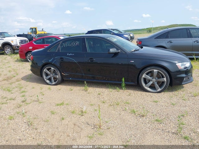 2014 AUDI A4 PREMIUM PLUS VIN: WAUFFAFL7EN031625