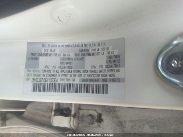 3MYDLBZV5GY103354 Scion IA