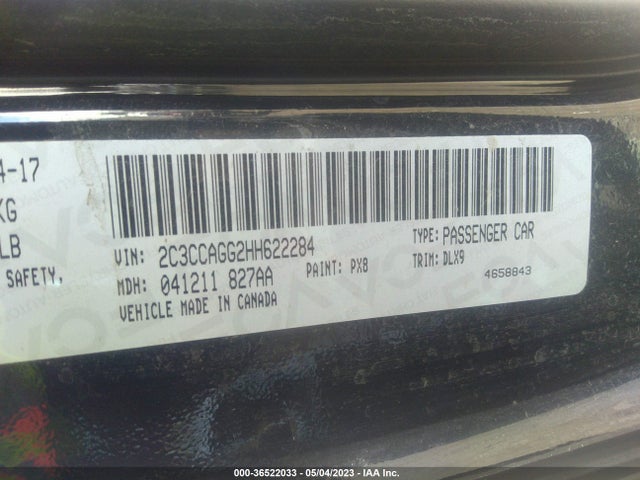 2C3CCAGG2HH622284 Chrysler 300 300s