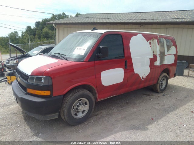 Chevrolet EXPRESS CARGO VAN 2021 1GCWGAFP7M1302336 Image 2