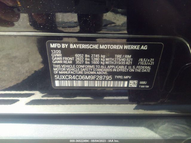5UXCR4C06M9F28795 BMW X5 Sdrive40i