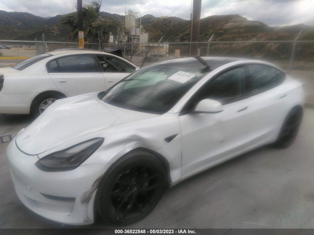 Tesla Model 3 Long Range 2021 5YJ3E1EB0MF928493 Image 2