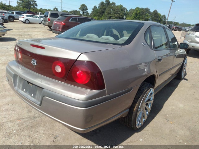 2001 CHEVROLET IMPALA VIN: 2G1WF52E919303891