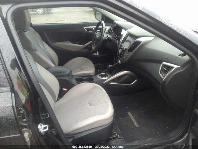 2012 HYUNDAI VELOSTER W/GRAY INT VIN: KMHTC6ADXCU059932
