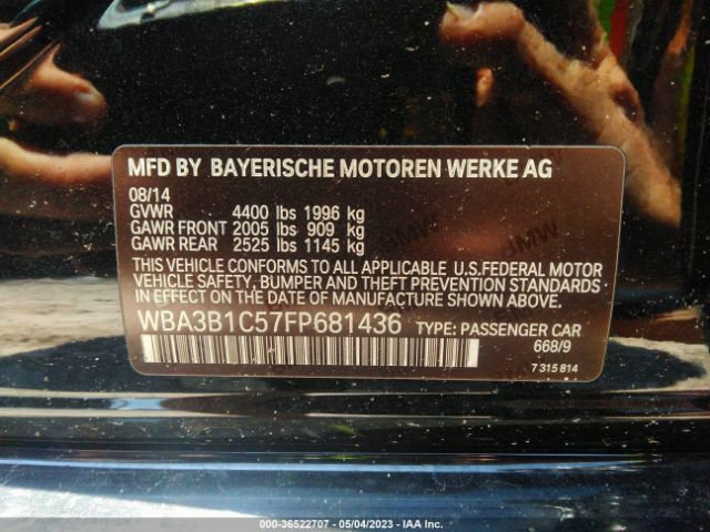 WBA3B1C57FP681436 BMW 3 Series 320i