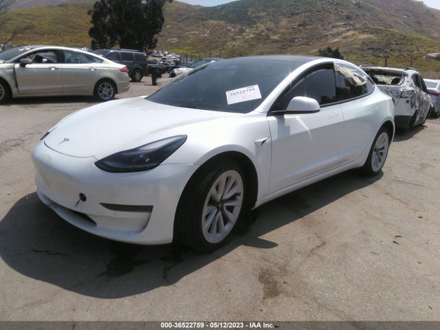 Tesla MODEL 3 2022 5YJ3E1EA2NF346758 Image 2