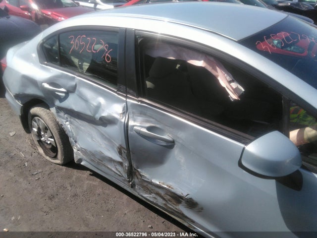 2012 HONDA CIVIC SDN LX VIN: 19XFB2F53CE013422