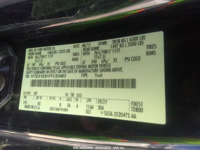 1FTEX1E81FFC53453 Ford F-150 Xlt/xl