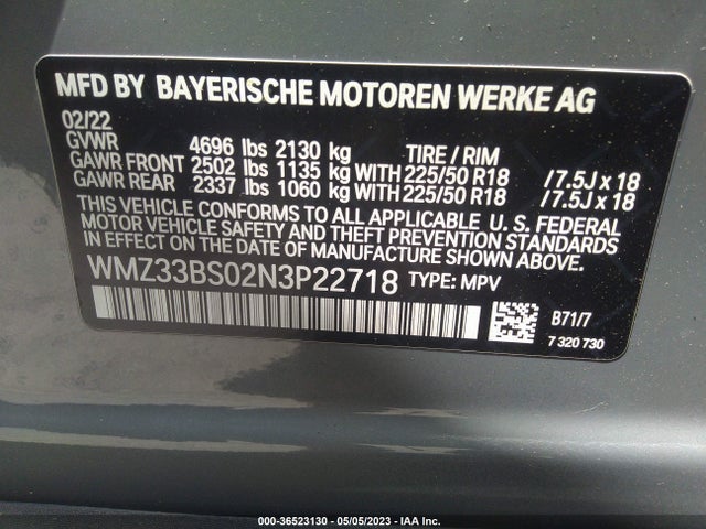 WMZ33BS02N3P22718 Mini Countryman John Cooper Works