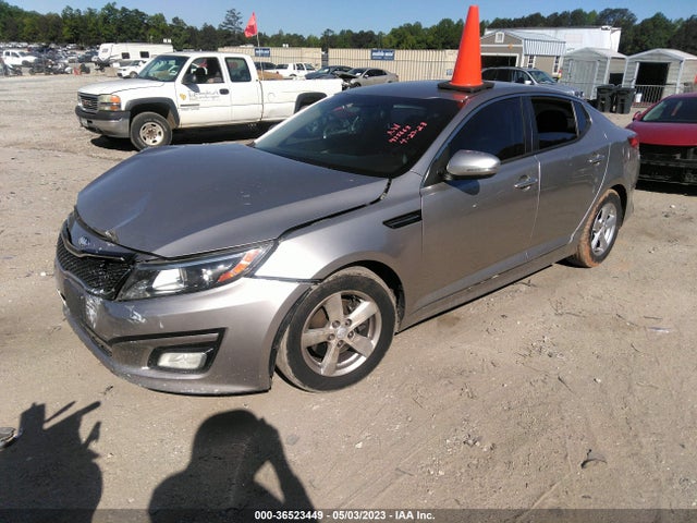 KIA Optima Lx 2014 KNAGM4A72E5475663 Image 2