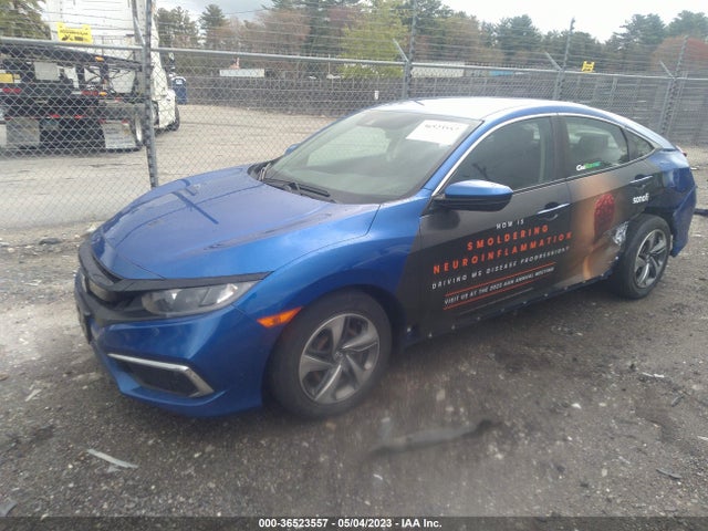 Honda Civic Sedan Lx 2019 2HGFC2F64KH549323 Image 2