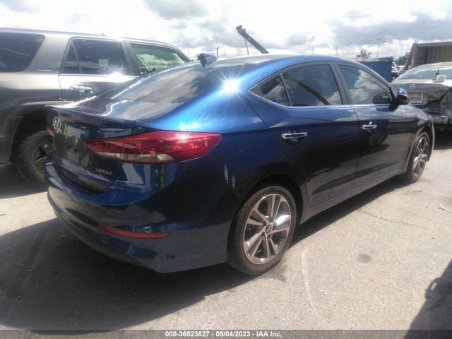 2017 HYUNDAI ELANTRA LIMITED VIN: 5NPD84LF9HH001115