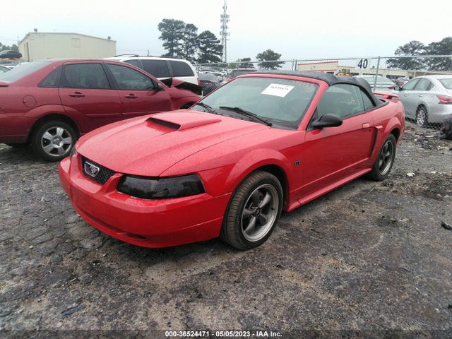 2001 FORD MUSTANG GT DELUXE VIN: 1FAFP45X61F209895