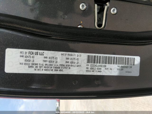 2C3CDXGJ1KH661838 Dodge Charger Scat Pack