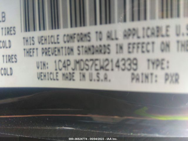 1C4PJMDS7EW214339 Jeep Cherokee Limited
