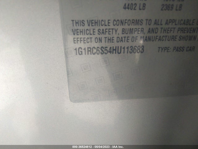 Chevrolet VOLT LT 2017 1G1RC6S54HU113683 Image 9