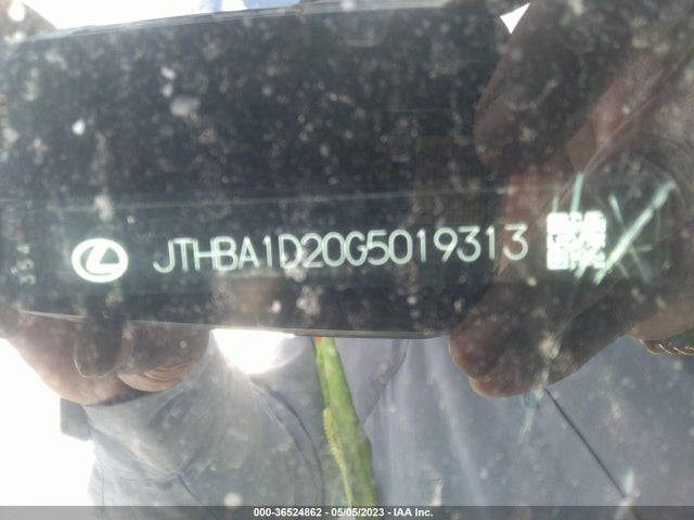 JTHBA1D20G5019313 Lexus IS 200T
