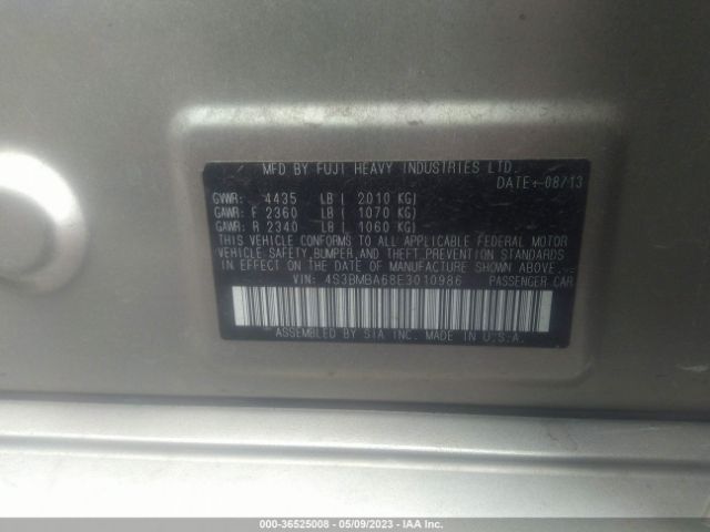 4S3BMBA68E3010986 Subaru Legacy 2.5i