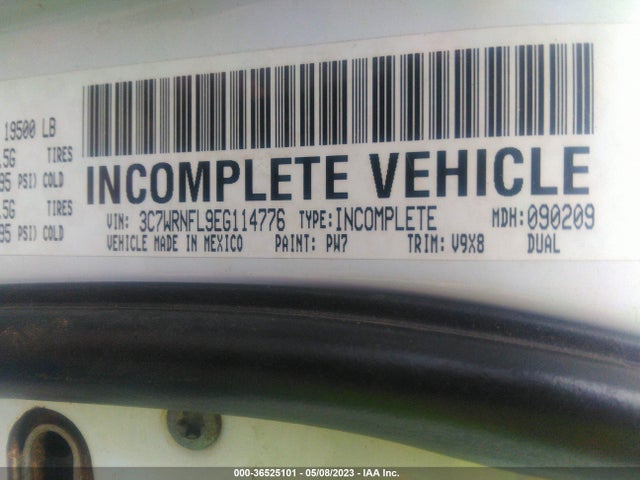 2014 Ram 5500, VIN: 3C7WRNFL9EG114776