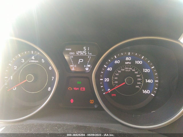 2012 HYUNDAI ELANTRA GLS PZEV VIN: 5NPDH4AE2CH122846