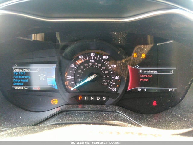 2019 FORD FUSION SEL VIN: 3FA6P0CD1KR233558
