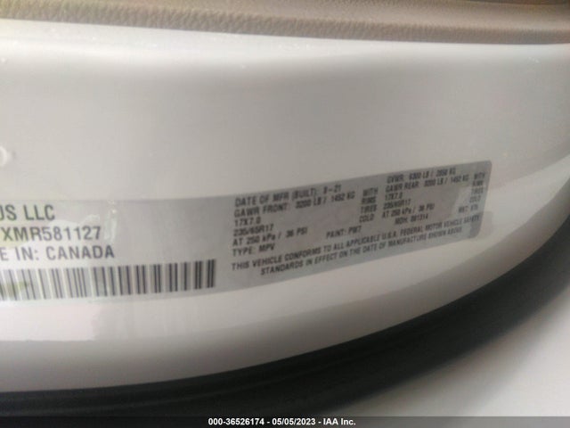 Chrysler Pacifica Hybrid Touring L 2021 2C4RC1L7XMR581127 Image 9