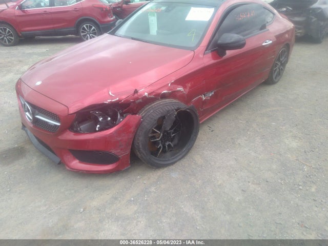 2017 MERCEDES-BENZ C-CLASS AMG C 43 VIN: WDDWJ6EB6HF538625