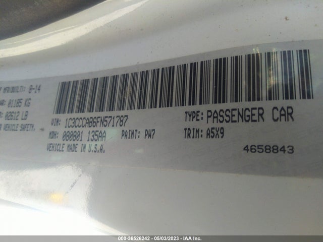 1C3CCCAB6FN571787 Chrysler 200 Limited