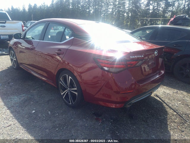 Продаж на аукціоні авто 2022 Nissan Sentra Sr, vin: 3N1AB8DV3NY225998, номер лоту: 36526367