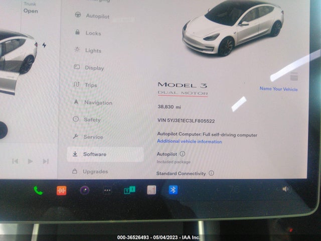 Tesla Model 3 Performance 2020 5YJ3E1EC3LF805522 Image 8
