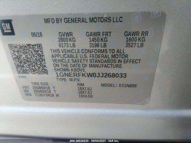 Chevrolet Traverse Ls 2018 1GNERFKW0JJ268033 Image 10