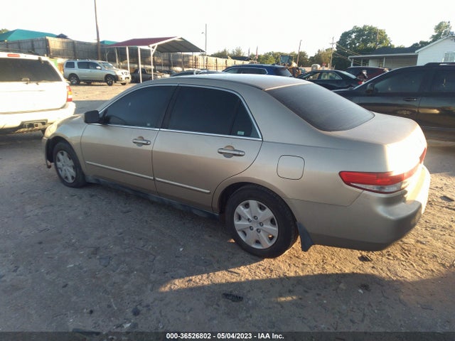 2003 HONDA ACCORD SDN LX VIN: 1HGCM56313A128232